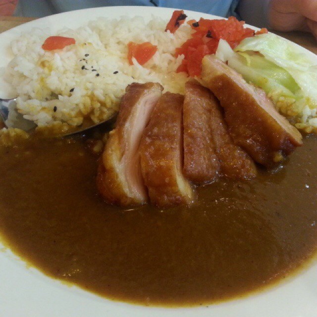 咖喱鸭肉饭