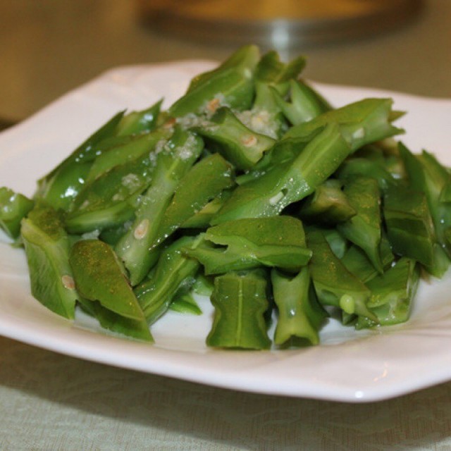 清炒四角豆