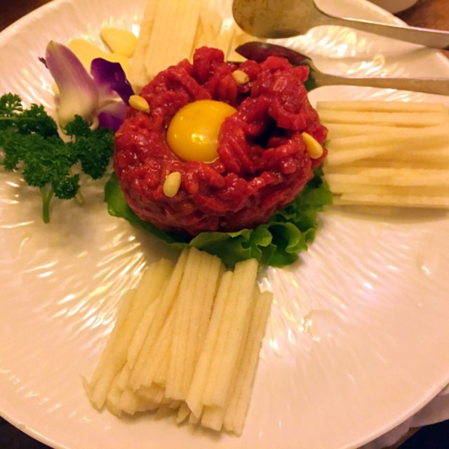 生拌牛肉