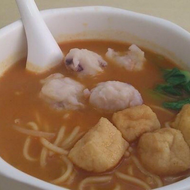花枝丸沙茶面