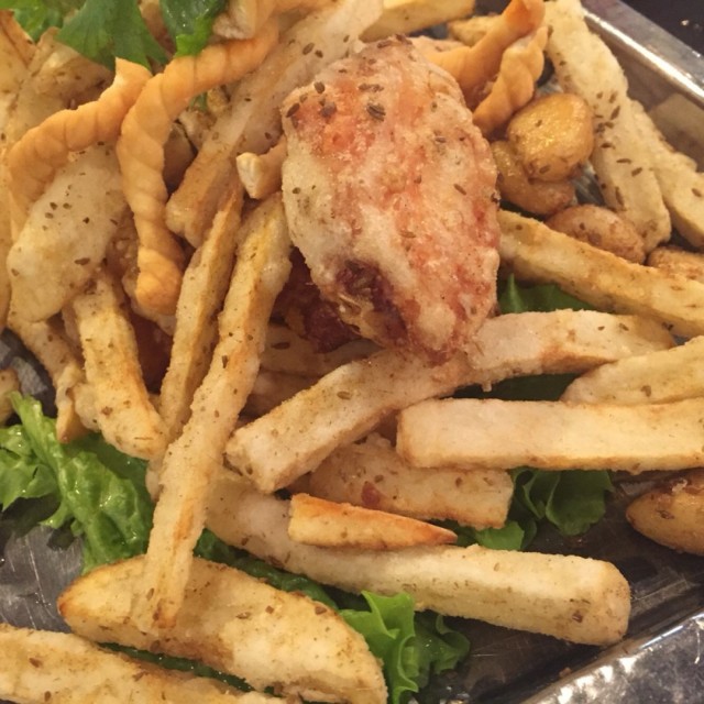 薯条鸡翅