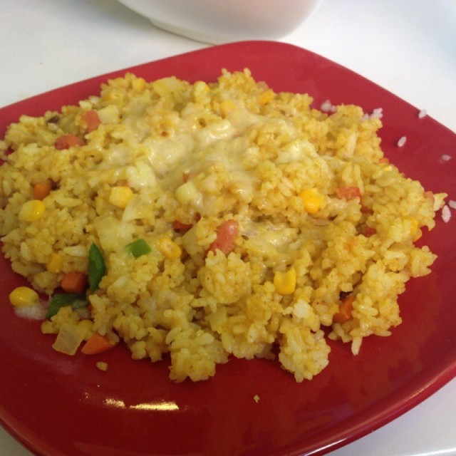 芝士咖喱炒饭