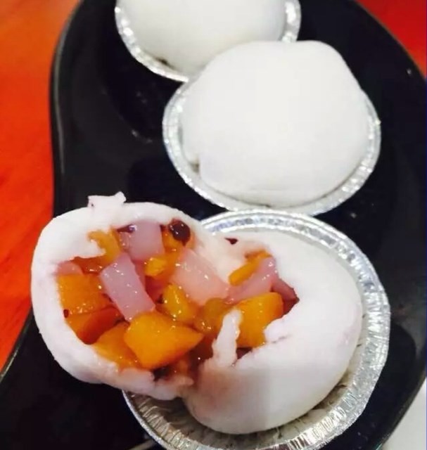 冰皮蓝莓盏