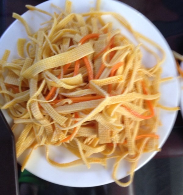 凉拌豆腐丝