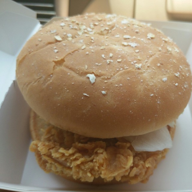 麦辣鸡腿堡
