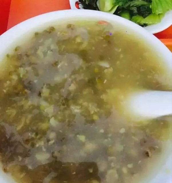 百合莲子绿豆粥