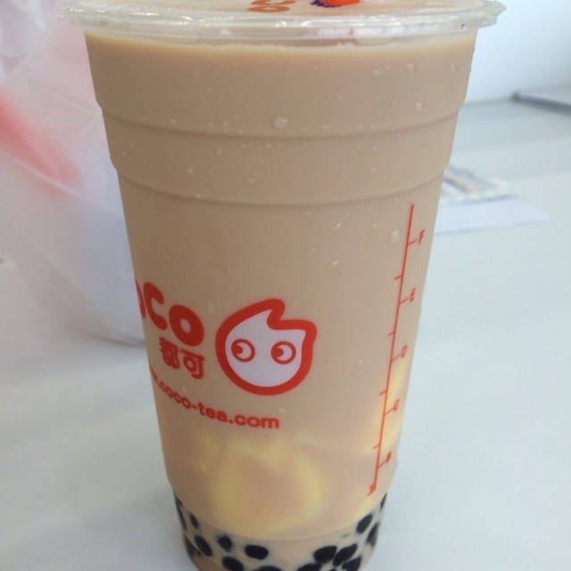 双拼奶茶大
