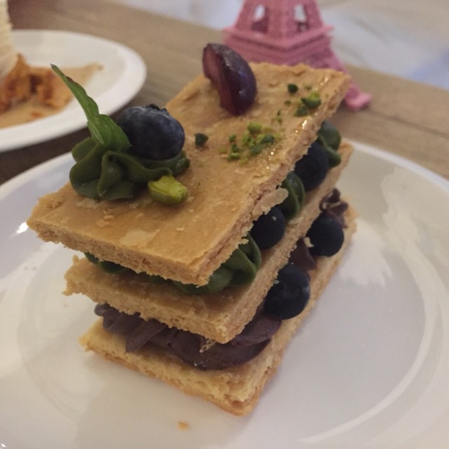 巧克力抹茶拿破仑