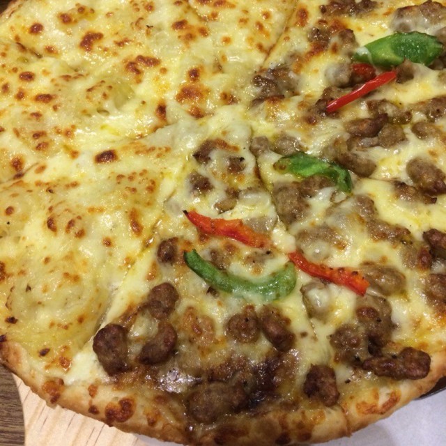 12寸榴莲双拼pizza