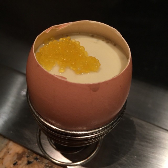飞鱼籽蒸蛋