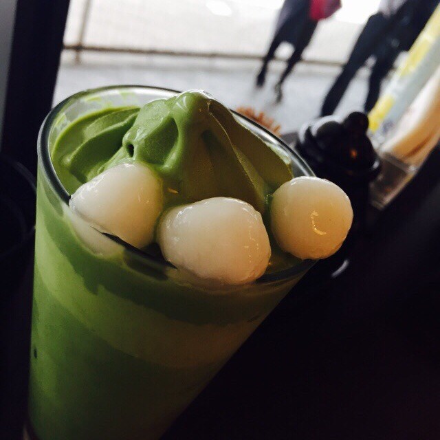 抹茶白玉