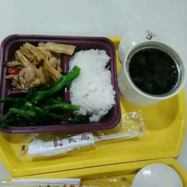 支竹鸡柳饭