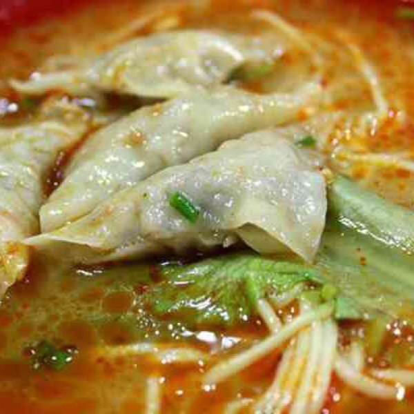 沙爹鱼饺面
