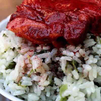 酱汁肉菜饭
