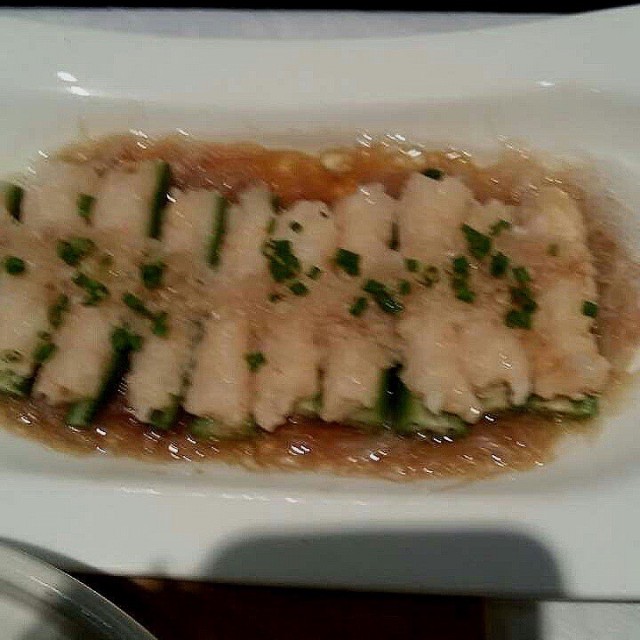 虾胶蒸酿秋葵