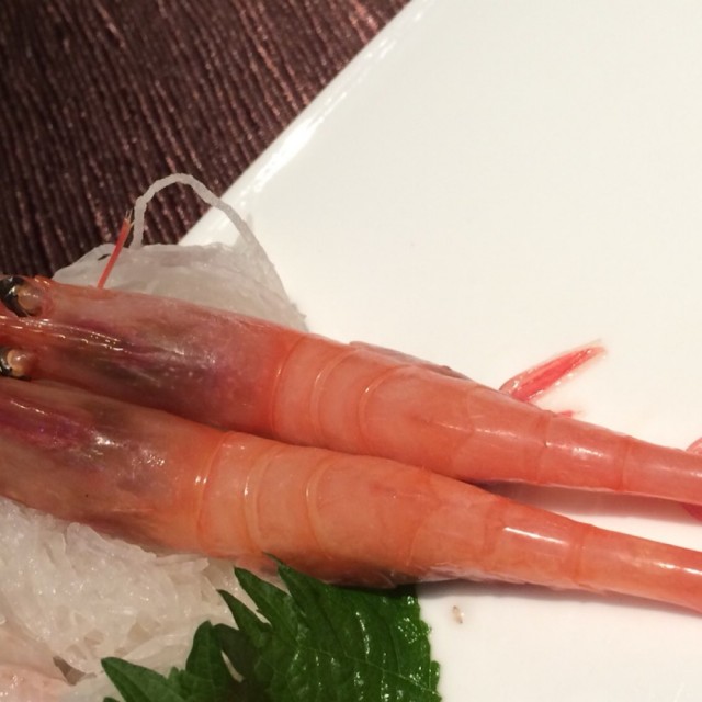 甜虾刺身