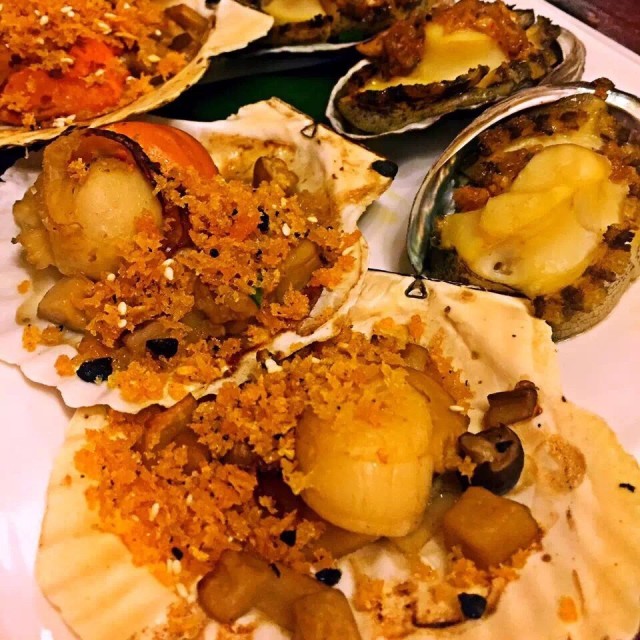 焗扇贝