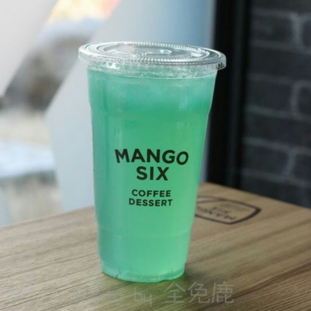 蓝色柠檬汽水