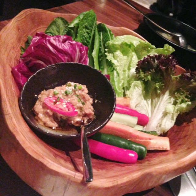 猪肉包生菜