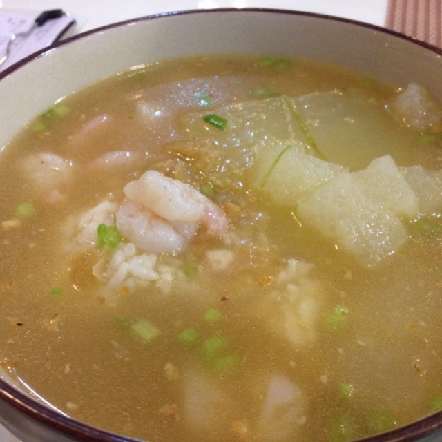 冬瓜汤泡饭