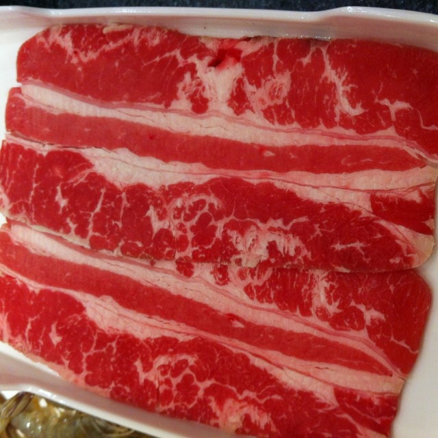雪花牛肉