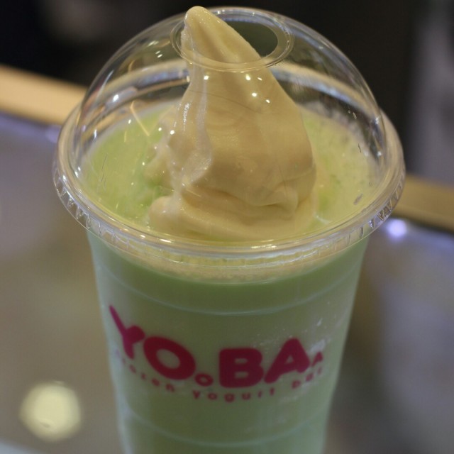 抹茶酸奶冰淇淋