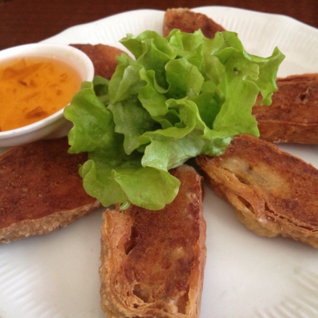炸鸡肉卷
