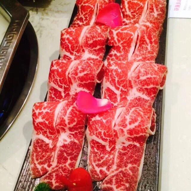 雪花牛肉