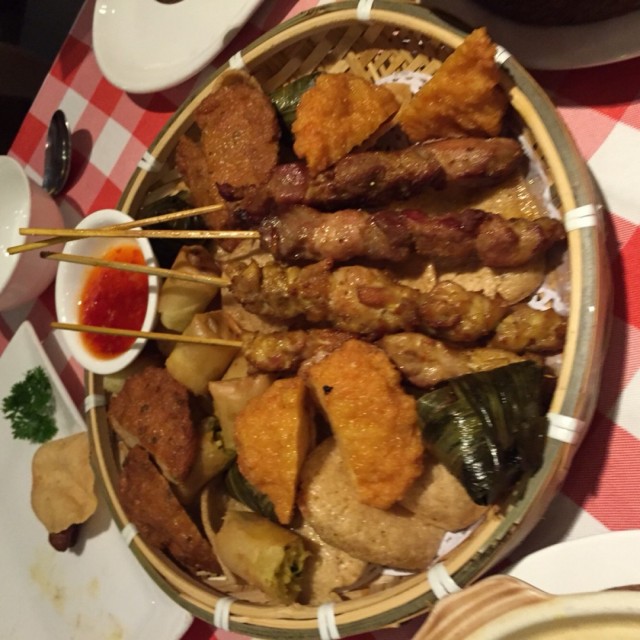 亚洲小食拼盘