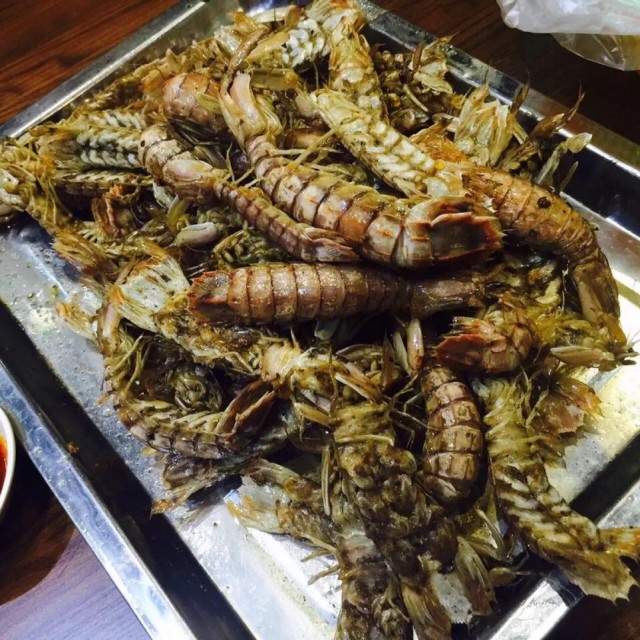 椒盐濑尿虾