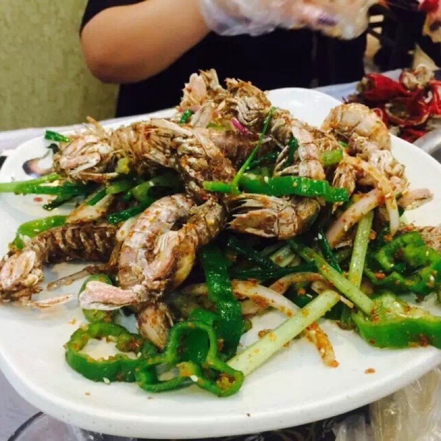 椒盐濑尿虾