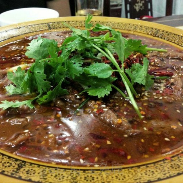 水煮牛肉