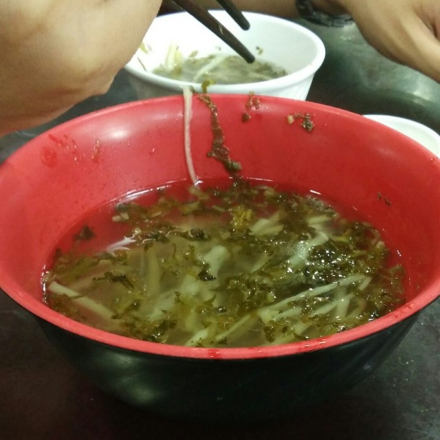雪菜笋丝汤