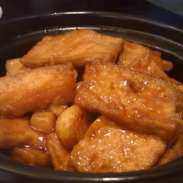 干贝烧豆腐