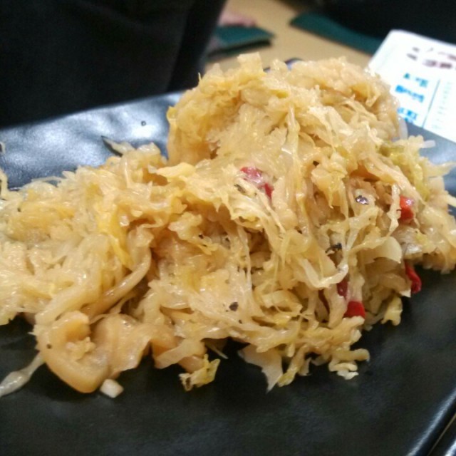 烤酸菜