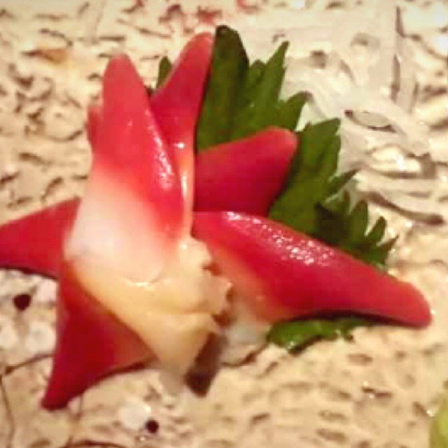 北极贝刺身