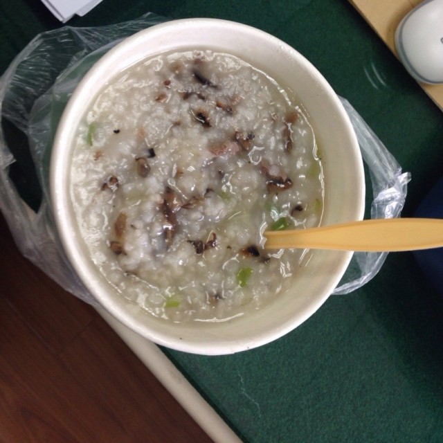 香菇牛肉粥