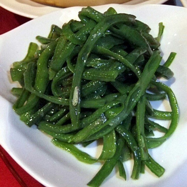 清炒豇豆