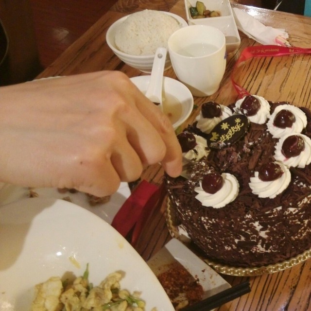 巧克力蛋糕