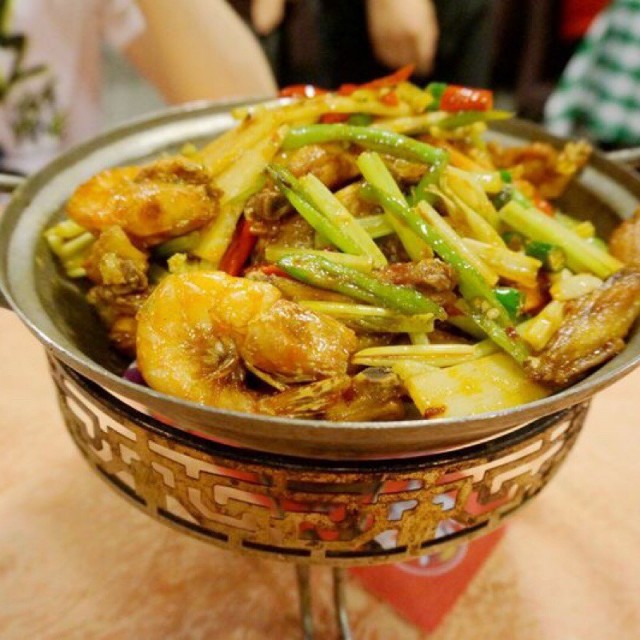 香锅虾