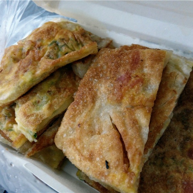 培根鸡蛋飞饼
