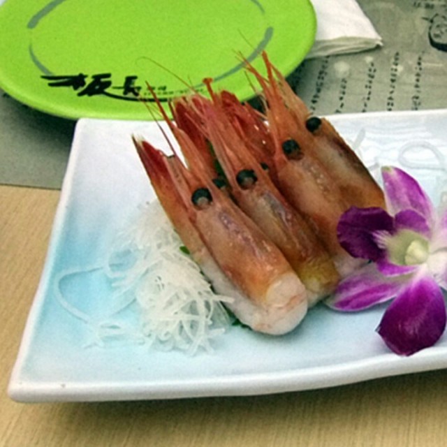 甜虾刺身