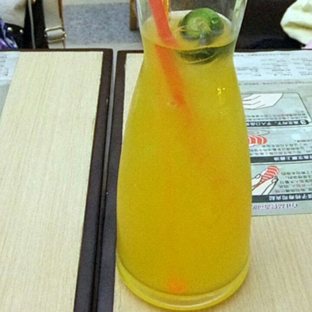金桔柠檬茶