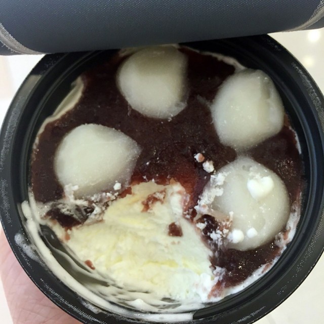 红豆糯米冰激凌