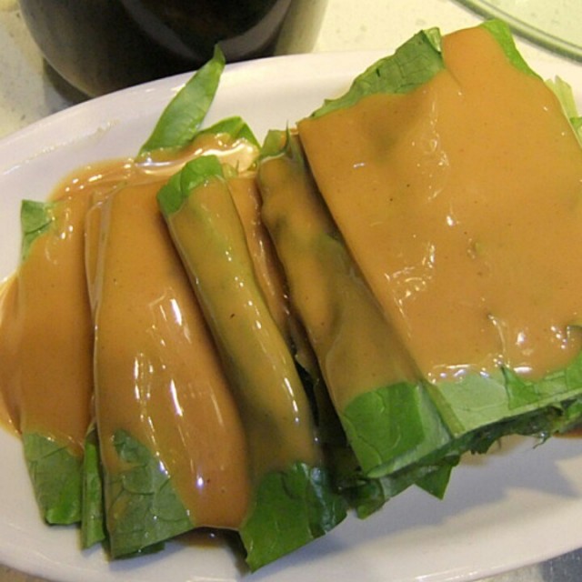 麻酱油麦菜