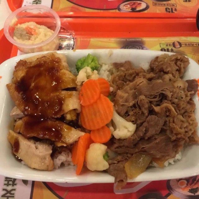双拼饭