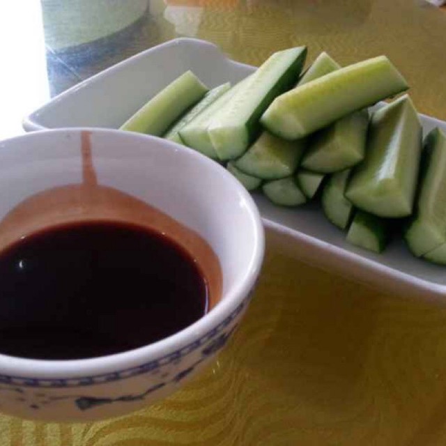 蘸酱黄瓜