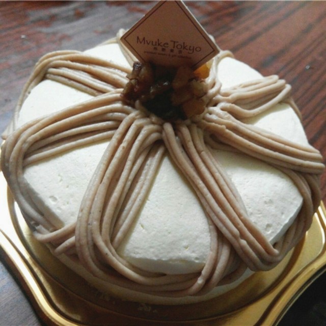 栗子奶油蛋糕