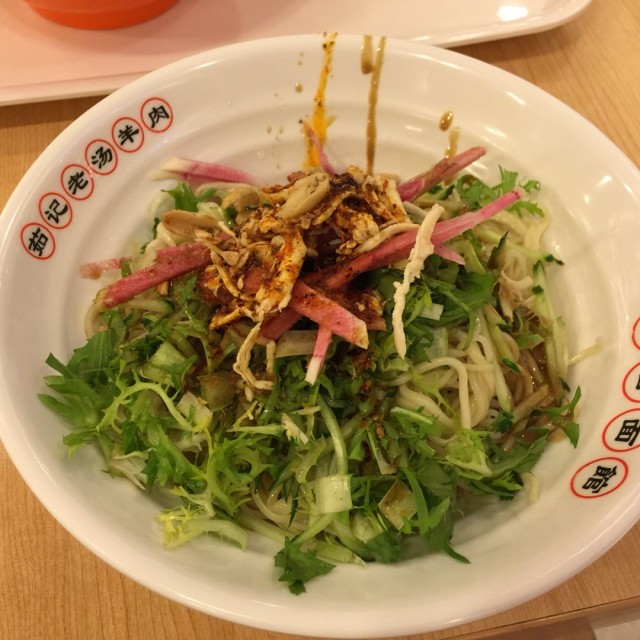 鸡丝凉面