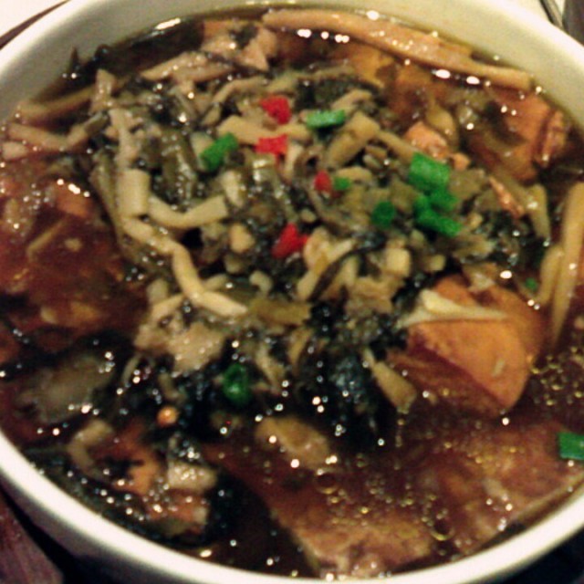 雪菜豆腐